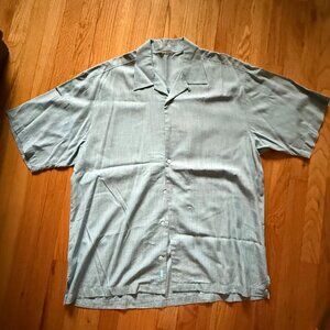 Tommy Bahama Short Sleeve Camp Shirt ~ Large